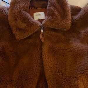 Abercrombie & Fitch Brown Bomber Jacket